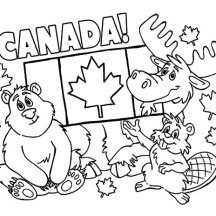 216x216 Fantastic Canada Colouring Pages Day Netart