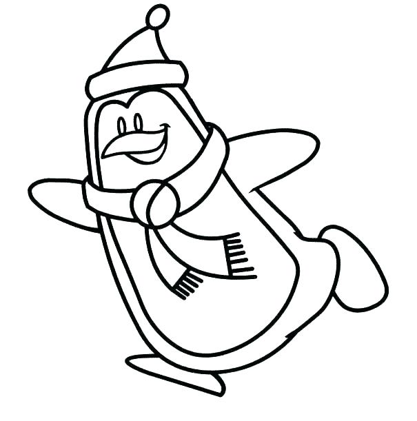605x611 Penguin Color Page Penguin Coloring Pages Penguin Color Page