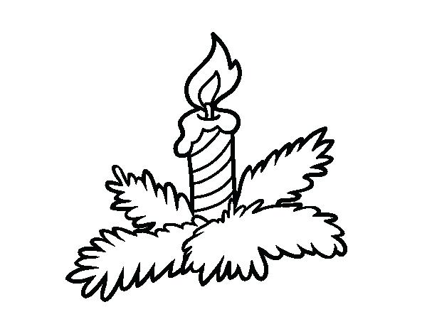 600x470 Candle Coloring Page Candle Coloring Page Easter Candle Coloring