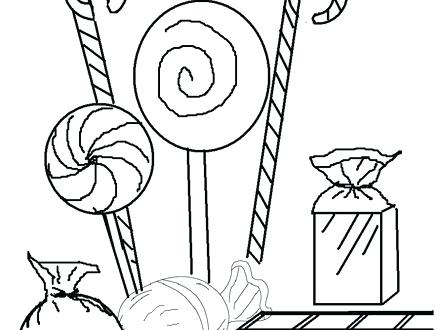 440x330 Printable Candy Bar Coloring Pages For Kids Peppermint Adult