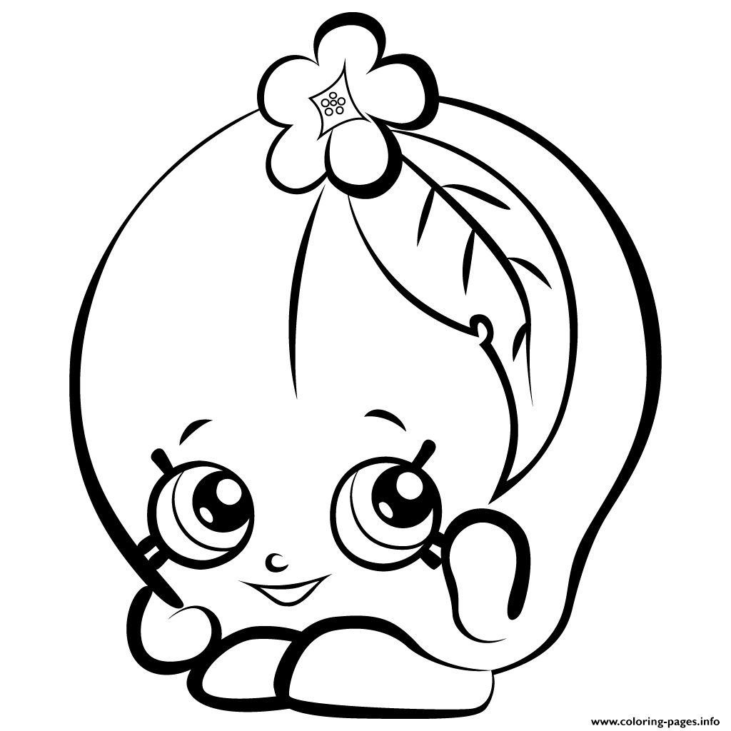 1024x1024 Candy Apple Coloring Sheet
