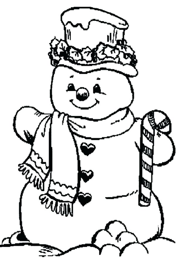 600x902 Candy Coloring Pages Snowman And Candy Cane Coloring Page Candy