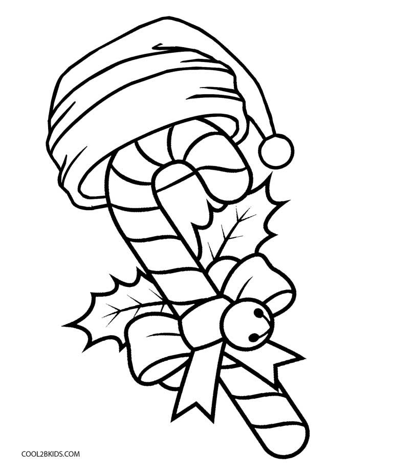 770x923 Free Printable Candy Cane Coloring Pages For Kids Cool2bkids