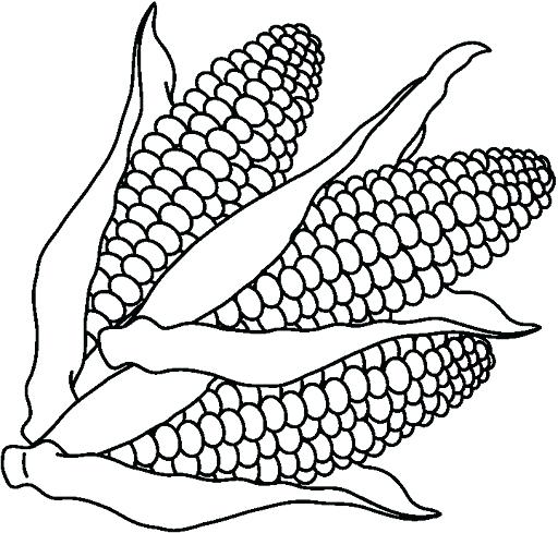 512x489 Corn Coloring Pages Christian Candy Corn Coloring Page Pages