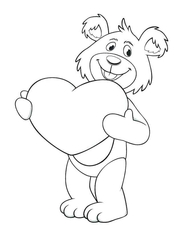 640x827 Valentine Heart Coloring Pages I Love You Heart Coloring Page