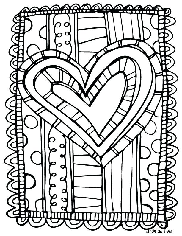 612x792 Valentine Heart Coloring Pages Plus Milk Coloring Page Milk