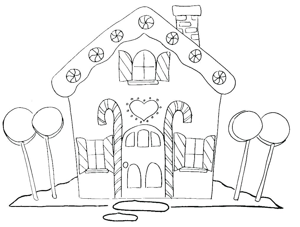 1016x768 Coloring Pages House Coloring Pages House Printable Gingerbread