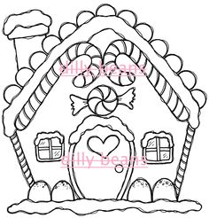 236x246 Printable Gingerbread House Coloring Pages For Kids Cool2bkids