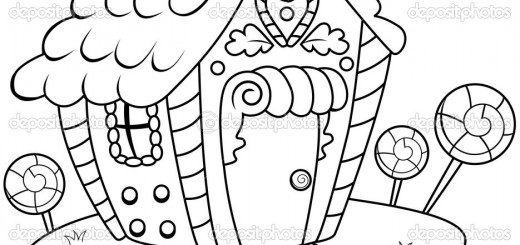 520x245 Candy Coloring Pages Wallpaper