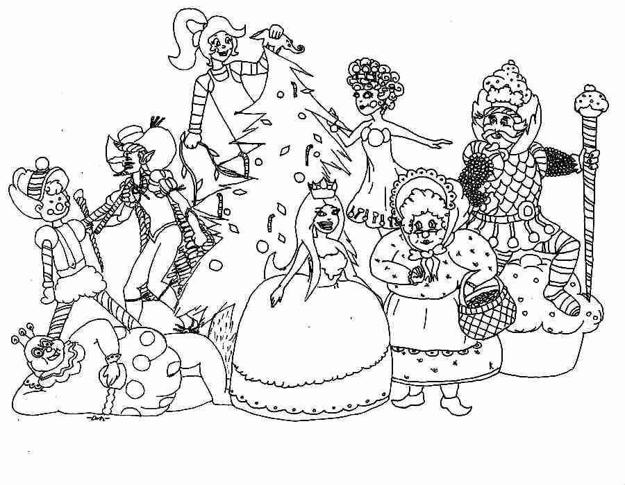 900x699 Free Printable Candyland Coloring Pages For Kids Best Olegratiy