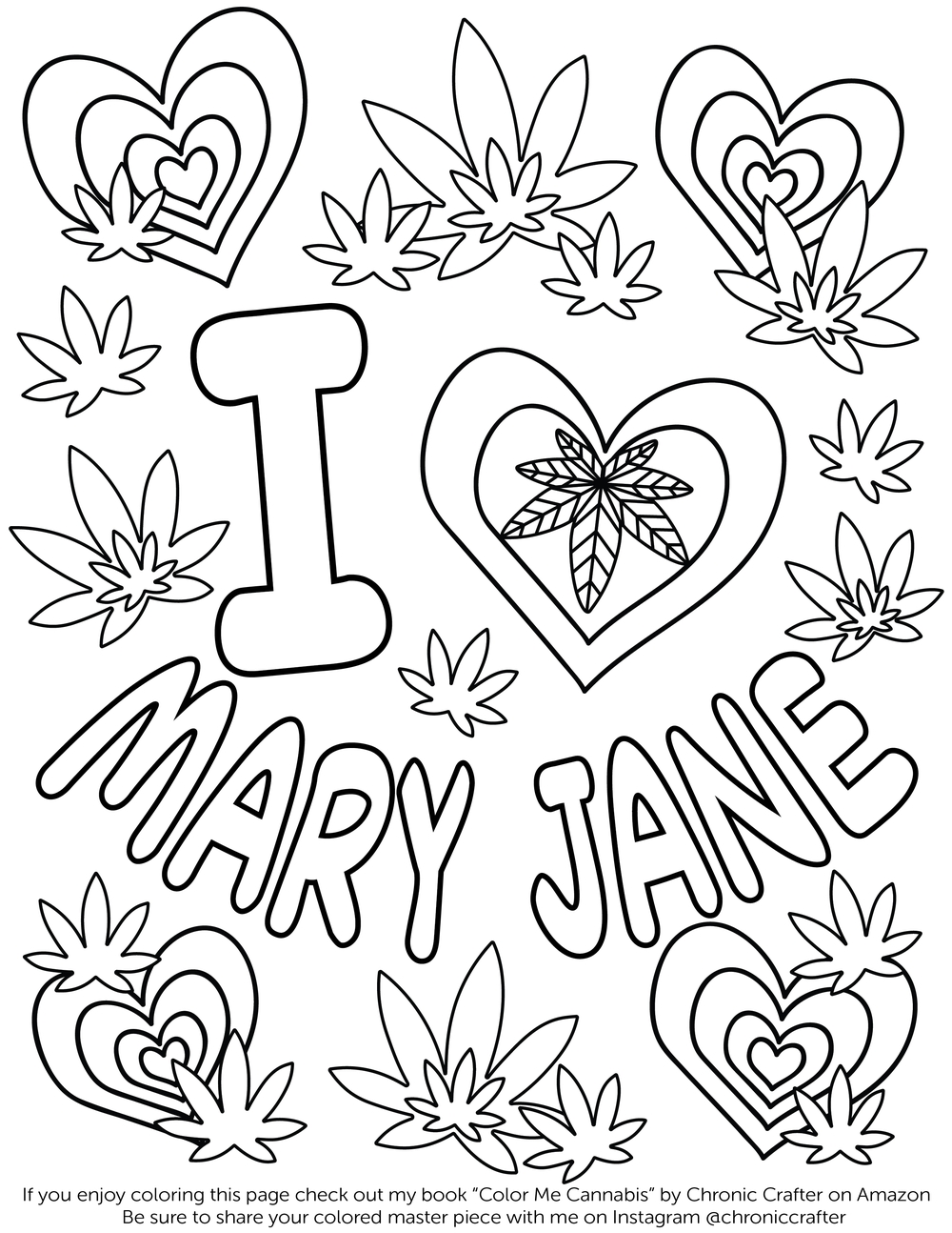 1000x1294 Marijuana Coloring Pages