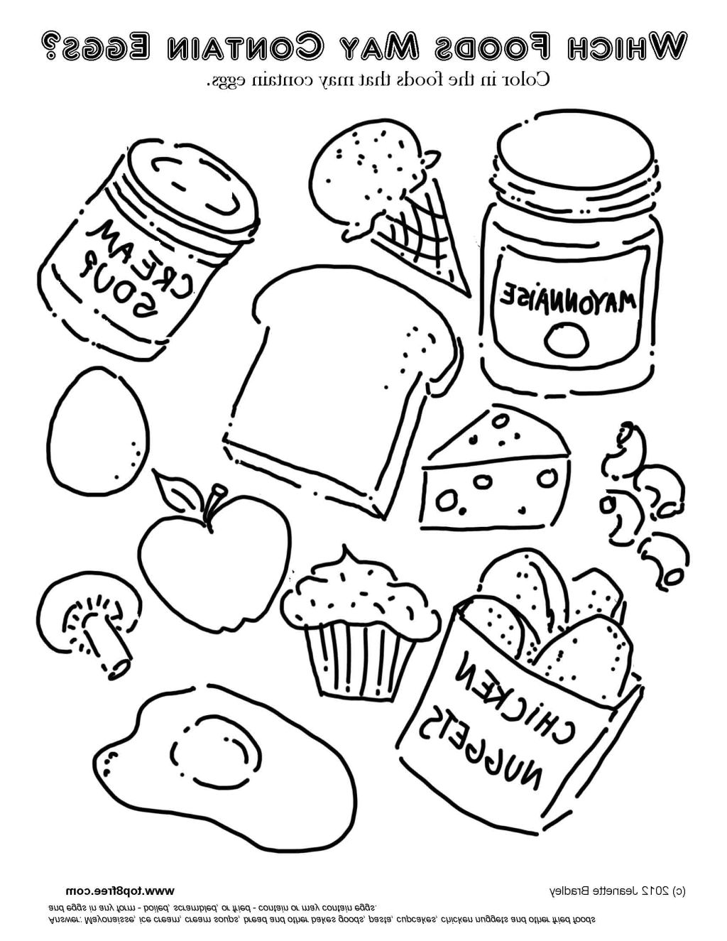 1024x1325 Unique Food Coloring Book