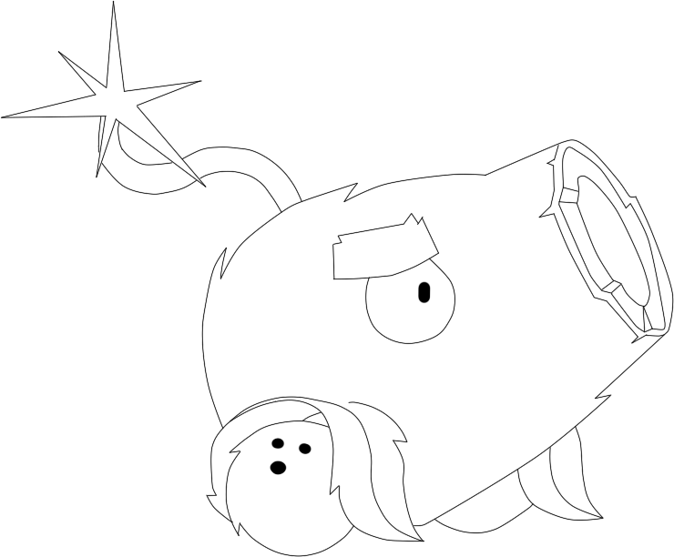 740x612 Plants Vs Zombies 2 Coconut Cannon Coloring Pages