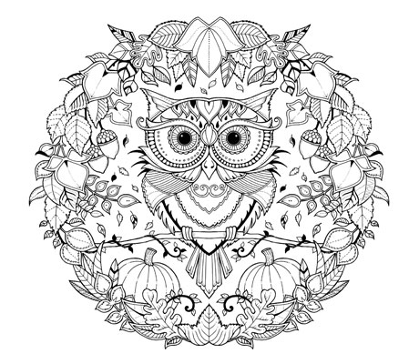 460x400 Printable Coloring Pages For Adults Canon Online Store