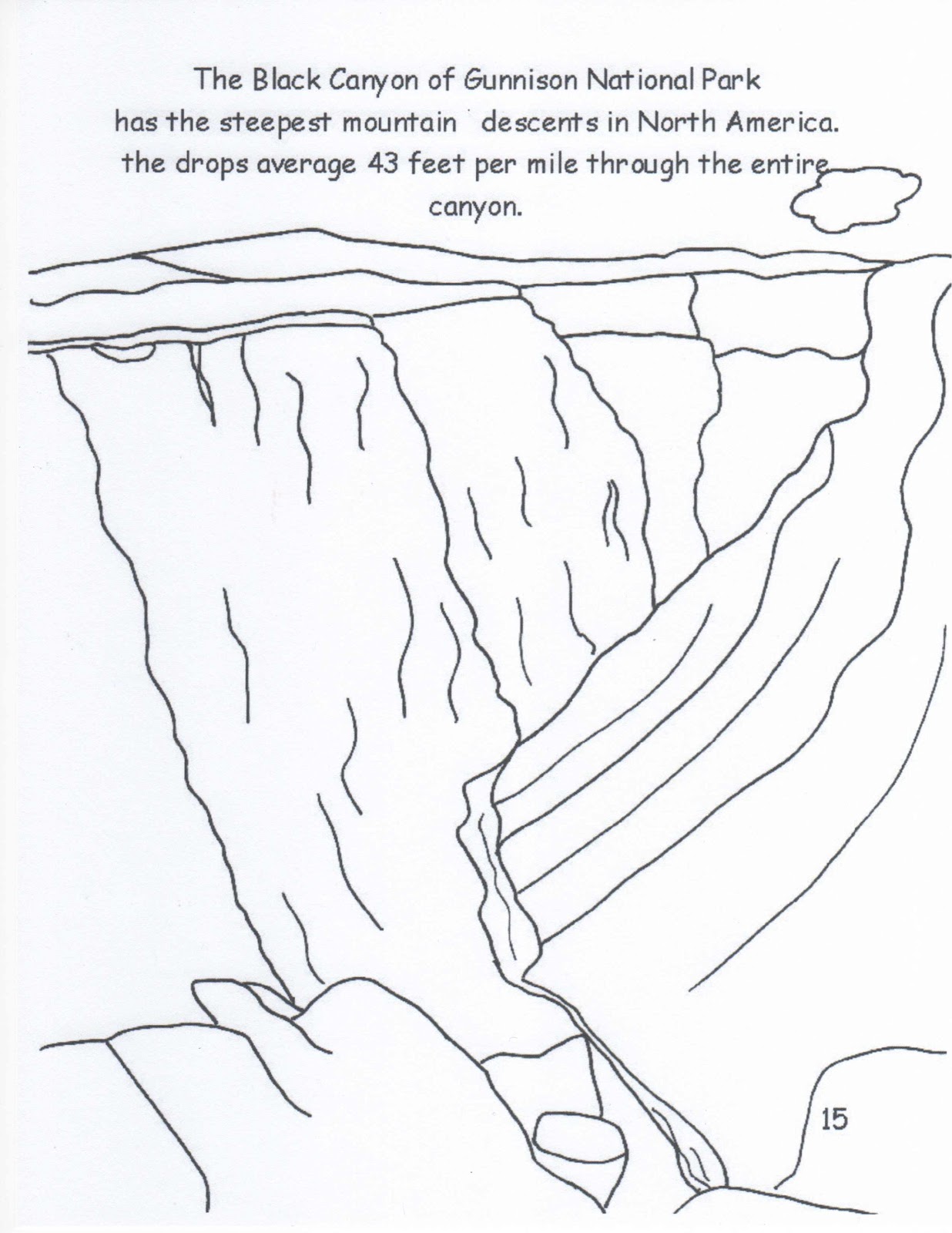 1236x1600 Drive To Pikes Peak Coloring Page