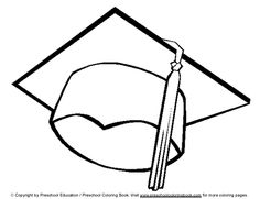 236x181 Graduation Cap Coloring Page Graduation Cap Coloring Page