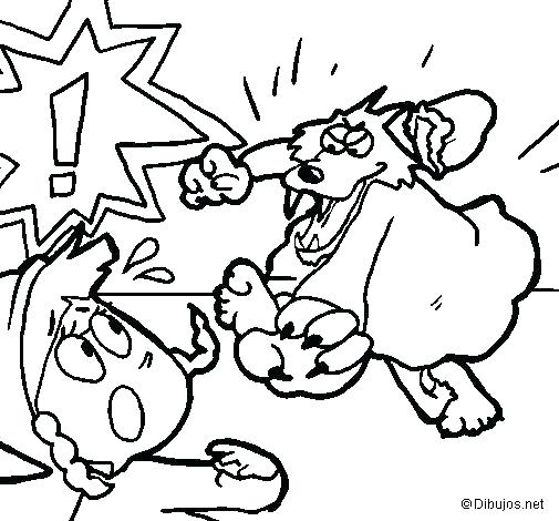 505x470 Little Red Riding Hood Coloring Page Little Red Riding Hood