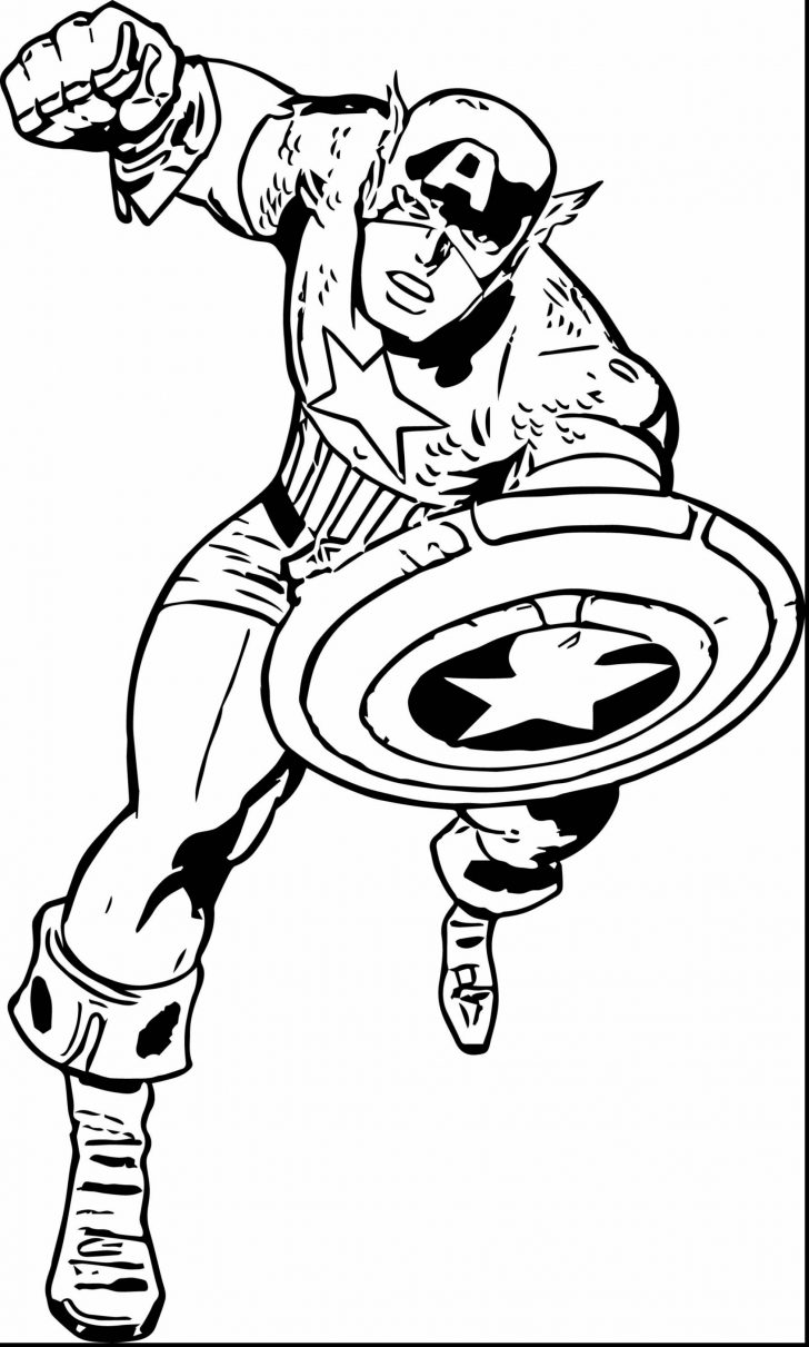 728x1211 Coloring Book And Pages 45 Awesome Captain America Coloring Pages