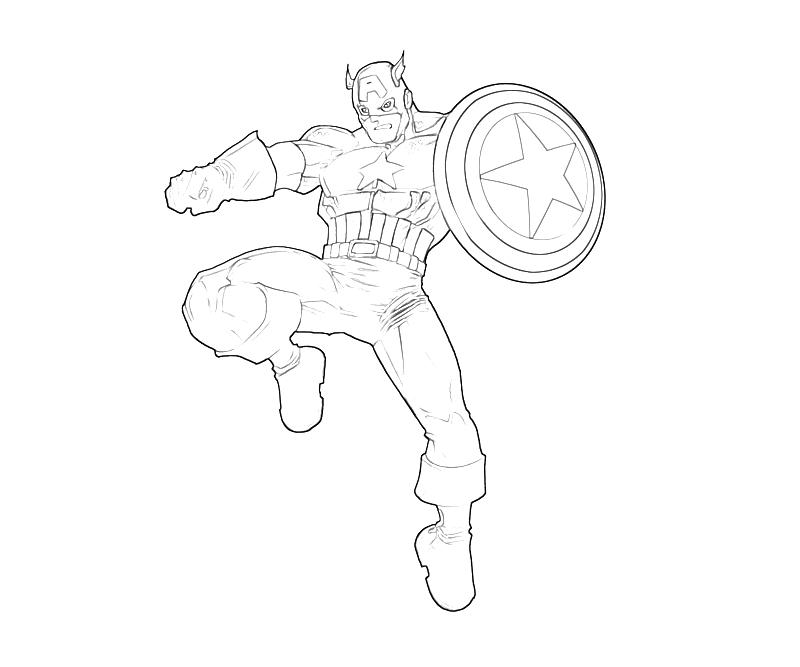 800x667 Nice Design Captain America Coloring Pages Civil War Avengers