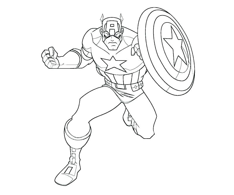 800x667 Captain America Printable Coloring Pages Captain Coloring Pages