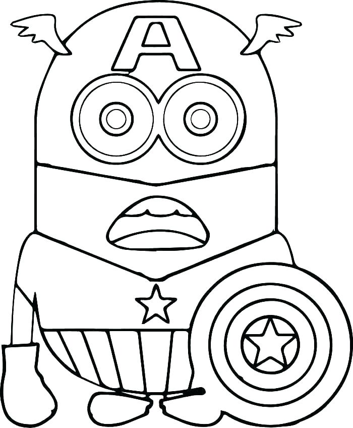 700x848 Captain America Coloring Pages Captain Coloring Pages Captain