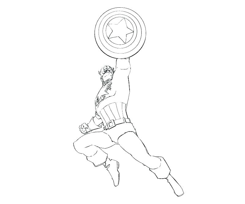 800x667 Captain America Coloring Picture Captain America Coloring Pages