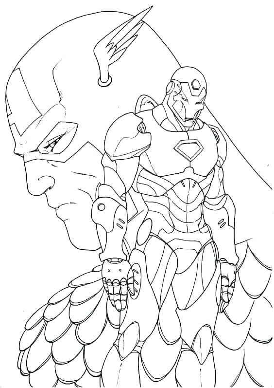 564x797 Captain America Color Pages Shippa.co