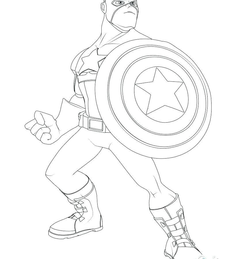 820x900 Captain America Shield Coloring Page Captain Shield Coloring Page