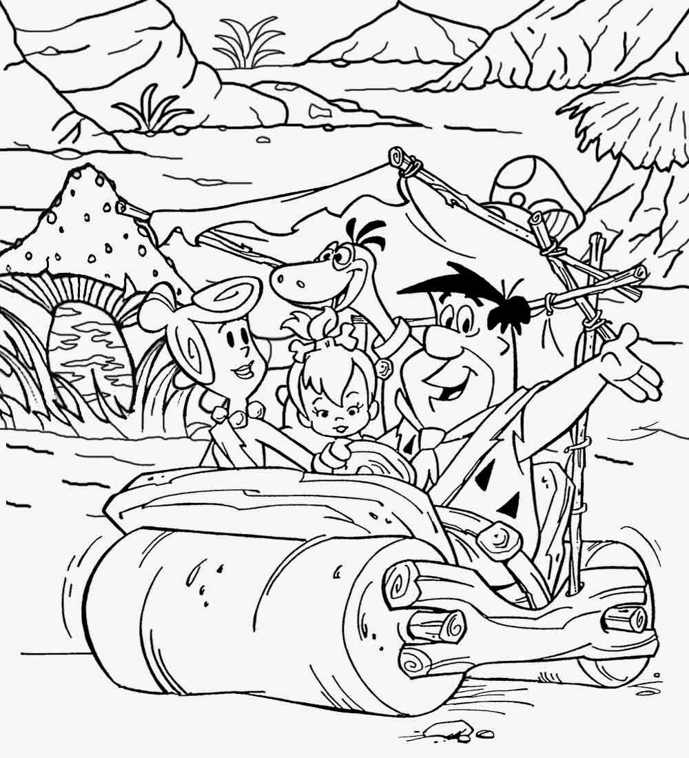1000x1100 Lets Coloring Book Caveman