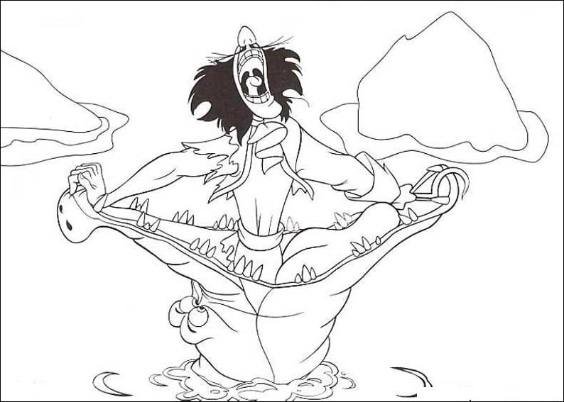 Captain Hook Coloring Pages
