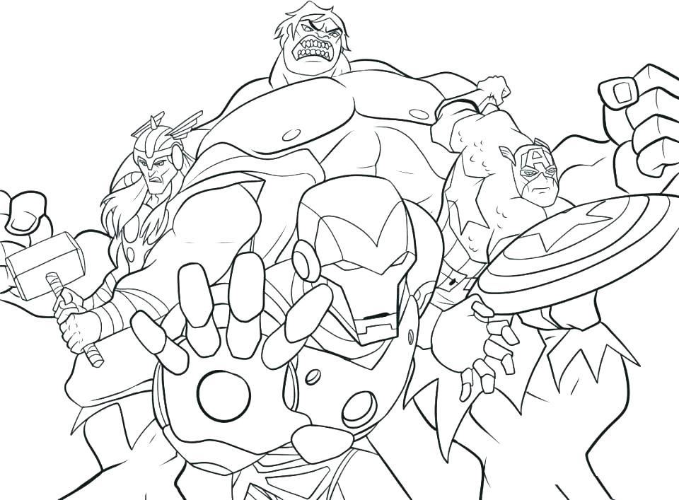 960x707 Avengers Color Pages Avengers Color Pages Avengers Coloring Pages