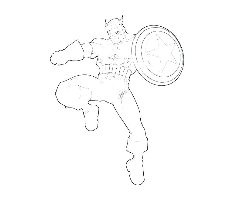 800x667 Captain America Color Pages Captain Marvel Coloring Pages Captain