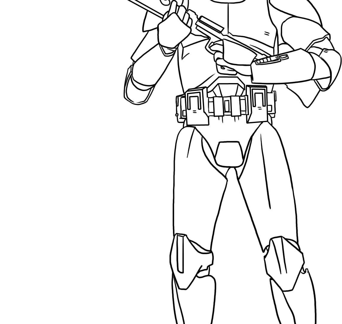 1143x1080 Star Wars Captain Rex Coloring Pages Adult Book Printable Color