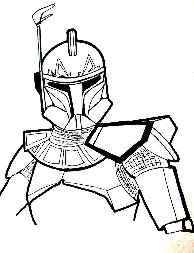 782x1021 Star Wars The Clone Wars Captain Rex Coloring Pages 19.jpg (782
