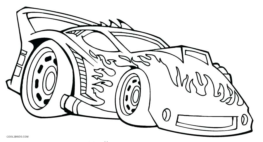 900x486 Free Printable Car Coloring Pages