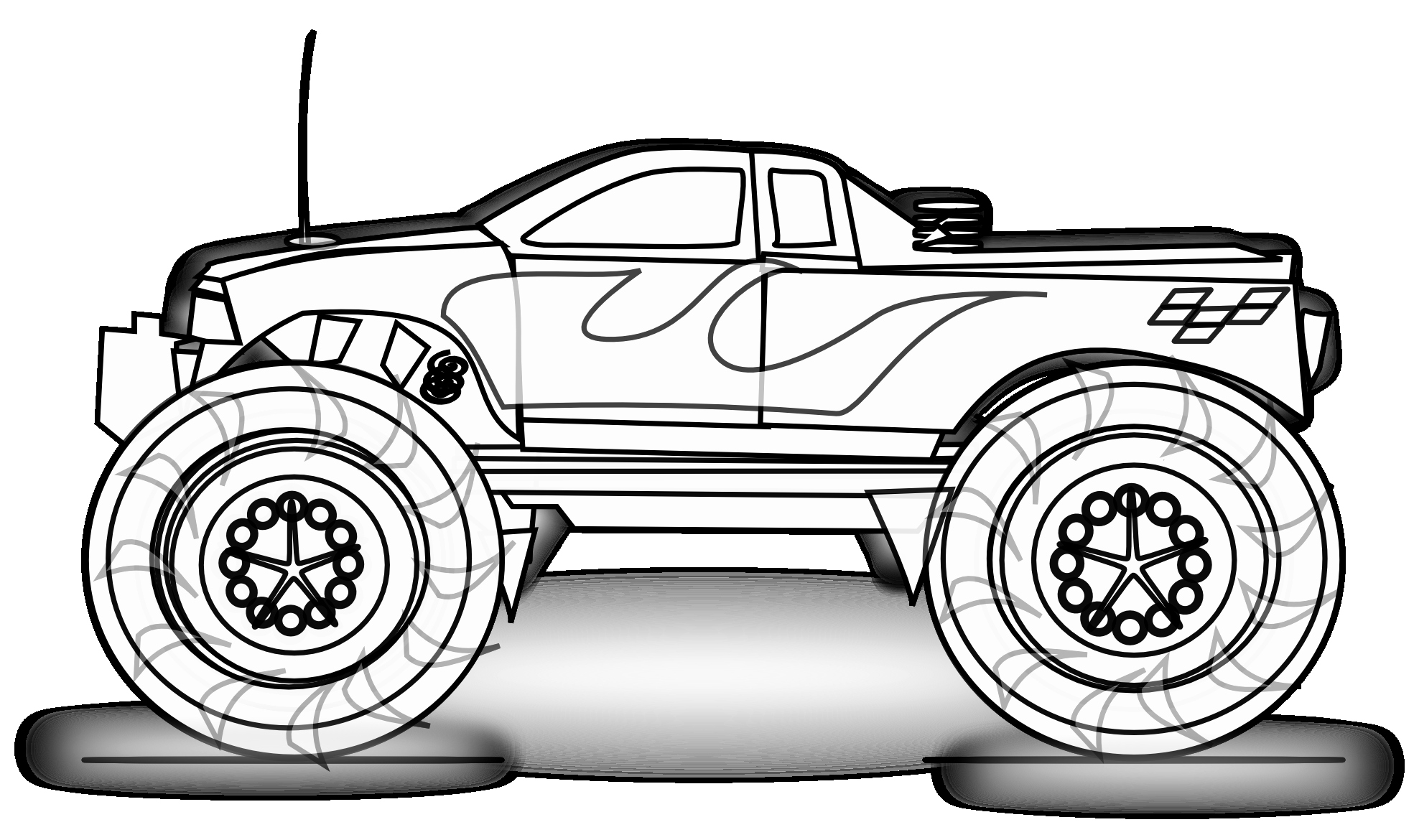 1969x1170 Car Colouring Games New Truck Coloring Pages Color Printing