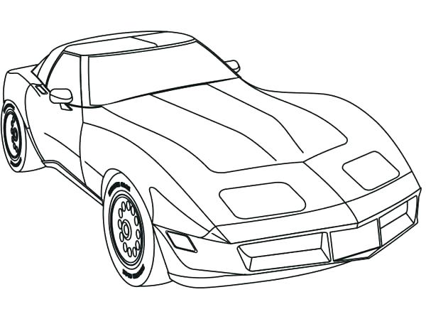 600x449 Race Car Coloring Page Coloring Pages Muscle Cars Coloring Page