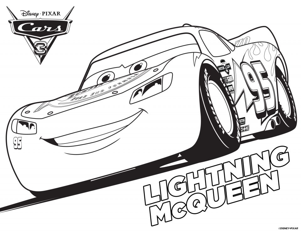 960x742 Cars Coloring Pages Free Printable Sheets For Books Lightning