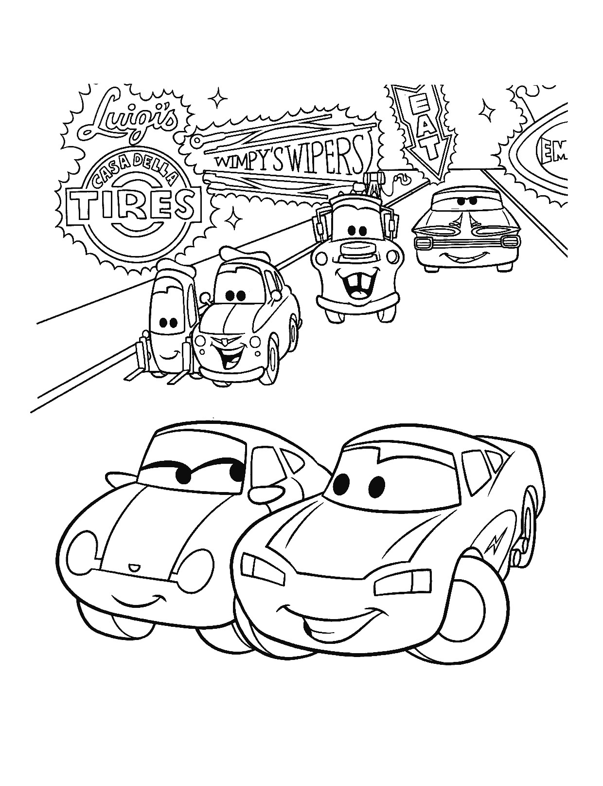 1240x1615 Best Of Disney Cars Coloring Pages Design Printable Coloring Sheet