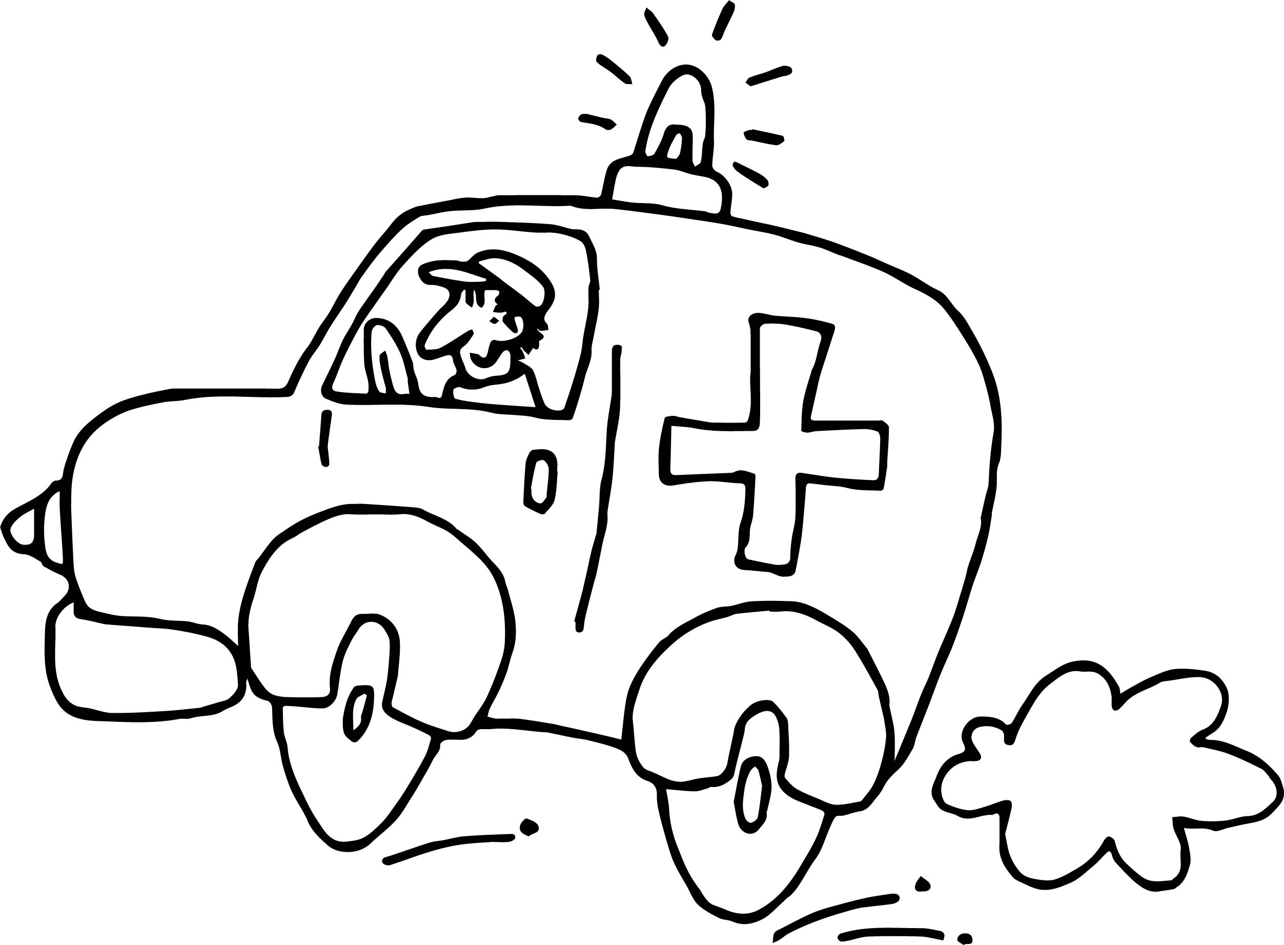 2505x1843 Fresh Ambulance Car Coloring Pages Vehicle Coloring Page