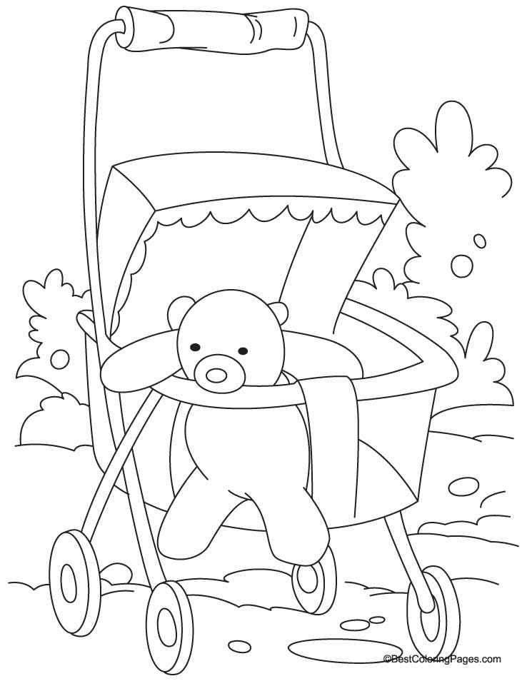 738x954 Pram Coloring Page 2 Download Free Pram Coloring Page 2 For Kids
