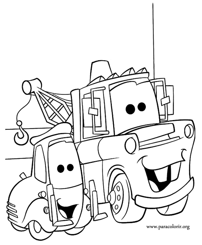 Car Truck Coloring Pages