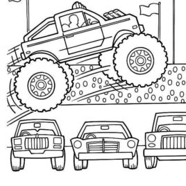 268x268 Cars Movie Mack Truck Coloring Page Coloring Pages Cars Trucks