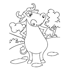 230x230 Top 10 Free Printable Buffalo Coloring Pages Online