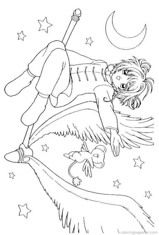 543x800 27 Best Coloriages Sakura Images On Colouring Pages
