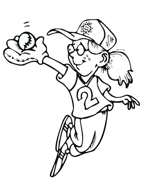 600x769 Cardinals Baseball Coloring Pages Pages Unusual For Kids Football