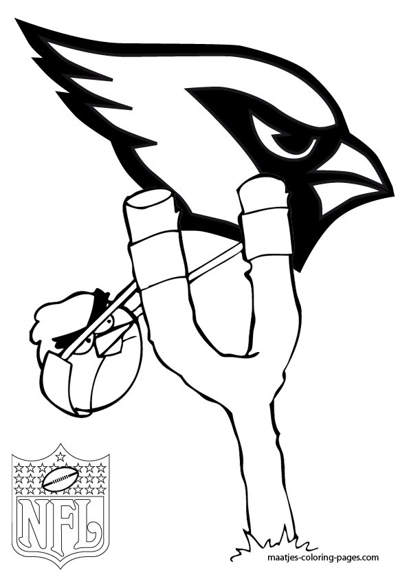 Cardinals Logo Coloring Pages