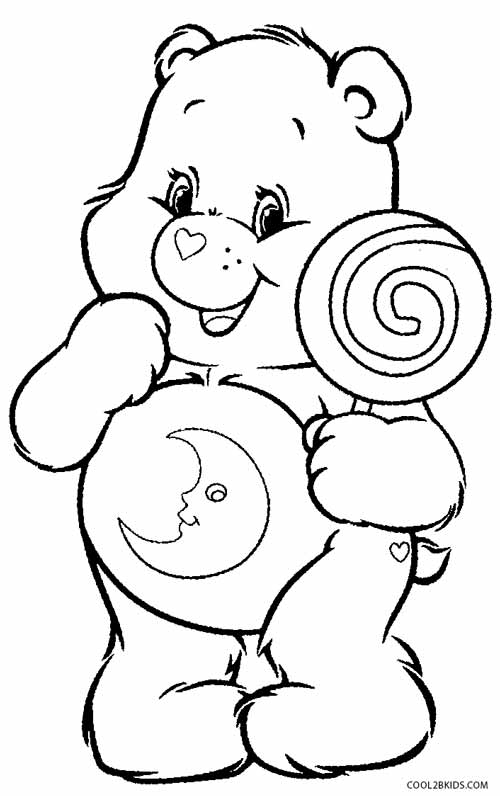 500x796 Printable Care Bears Coloring Pages For Kids Cool2bkids