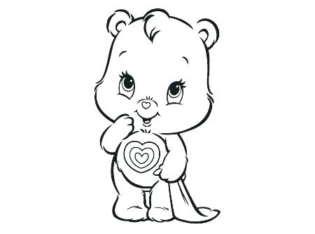 450x334 Care Bear Coloring Pages Coloring Pages Care Bear Colouring Pages