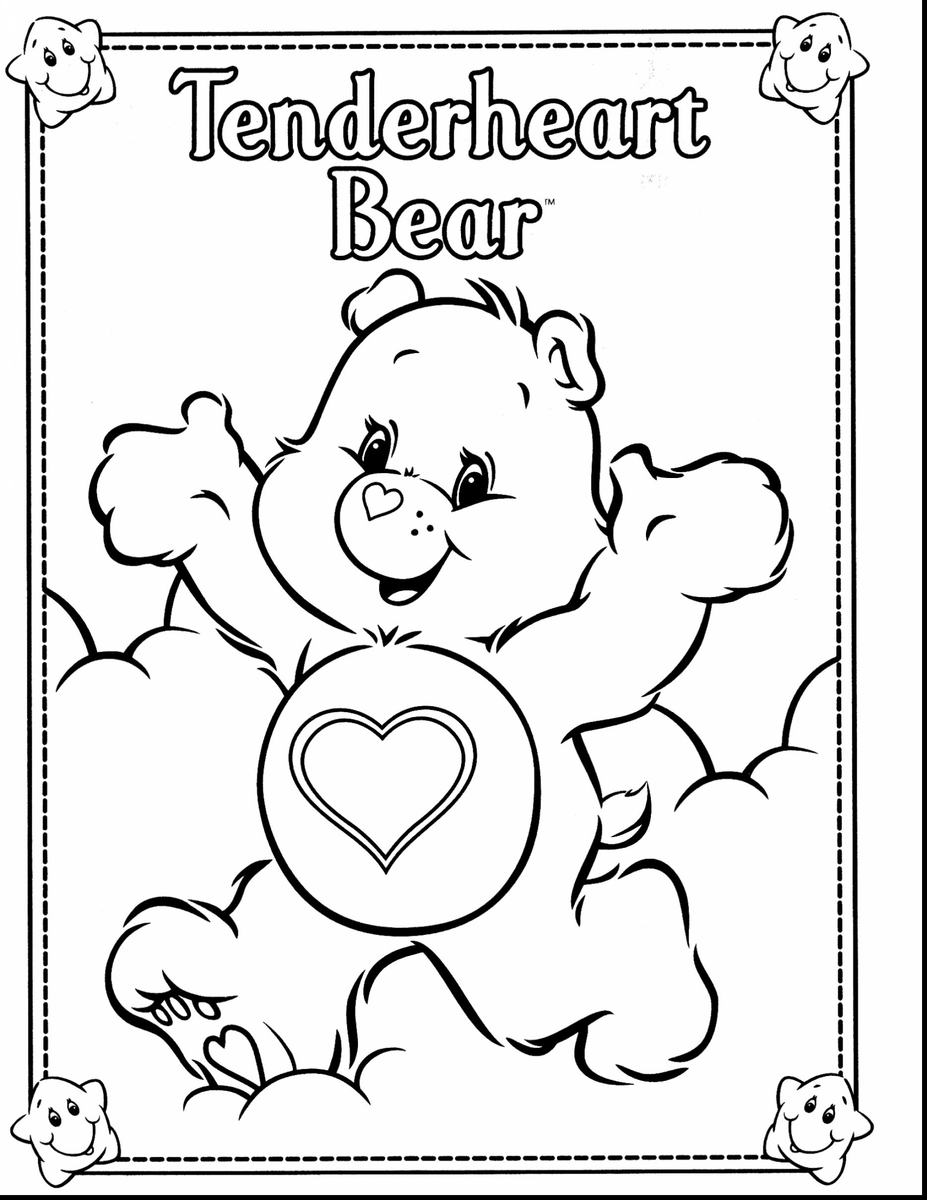 1870x2420 Carebear Coloring Pages Care Bears Adventures In Lot